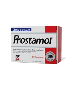 Prostamol Integratore Per la Prostata 60 Capsule Molli